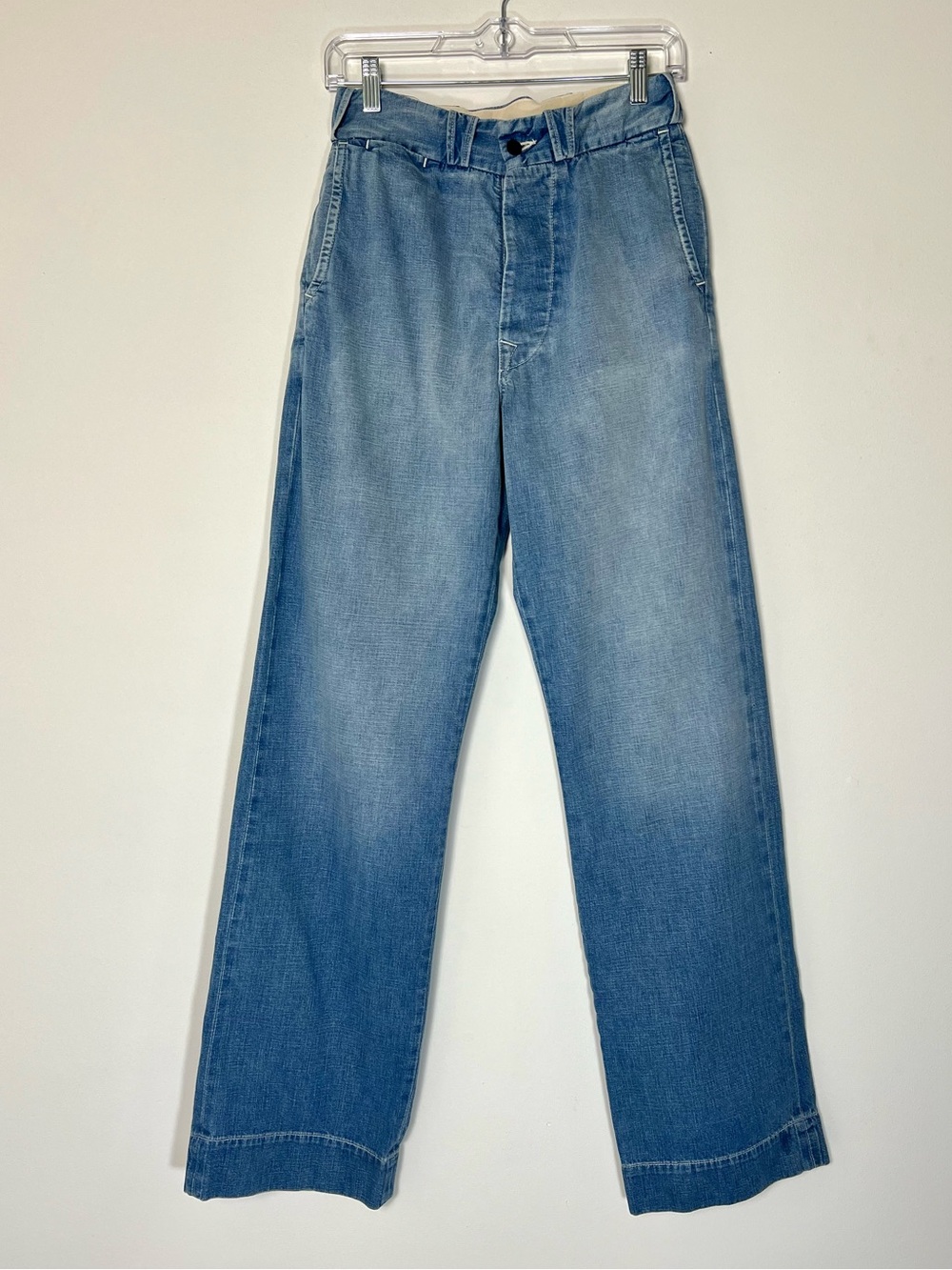 imogene + willie Light Blue Straight-Leg Jeans